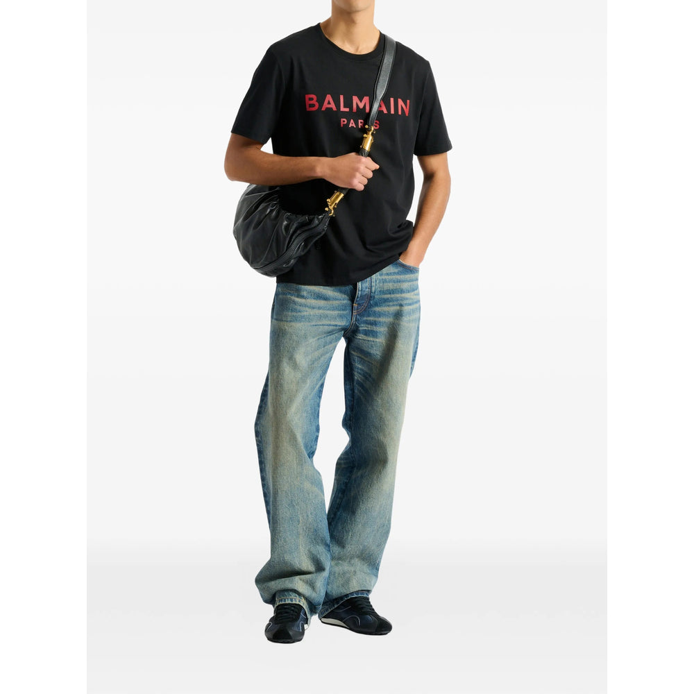 Balmain Black T-Shirts & Vests - T-Shirts Men BALMAIN