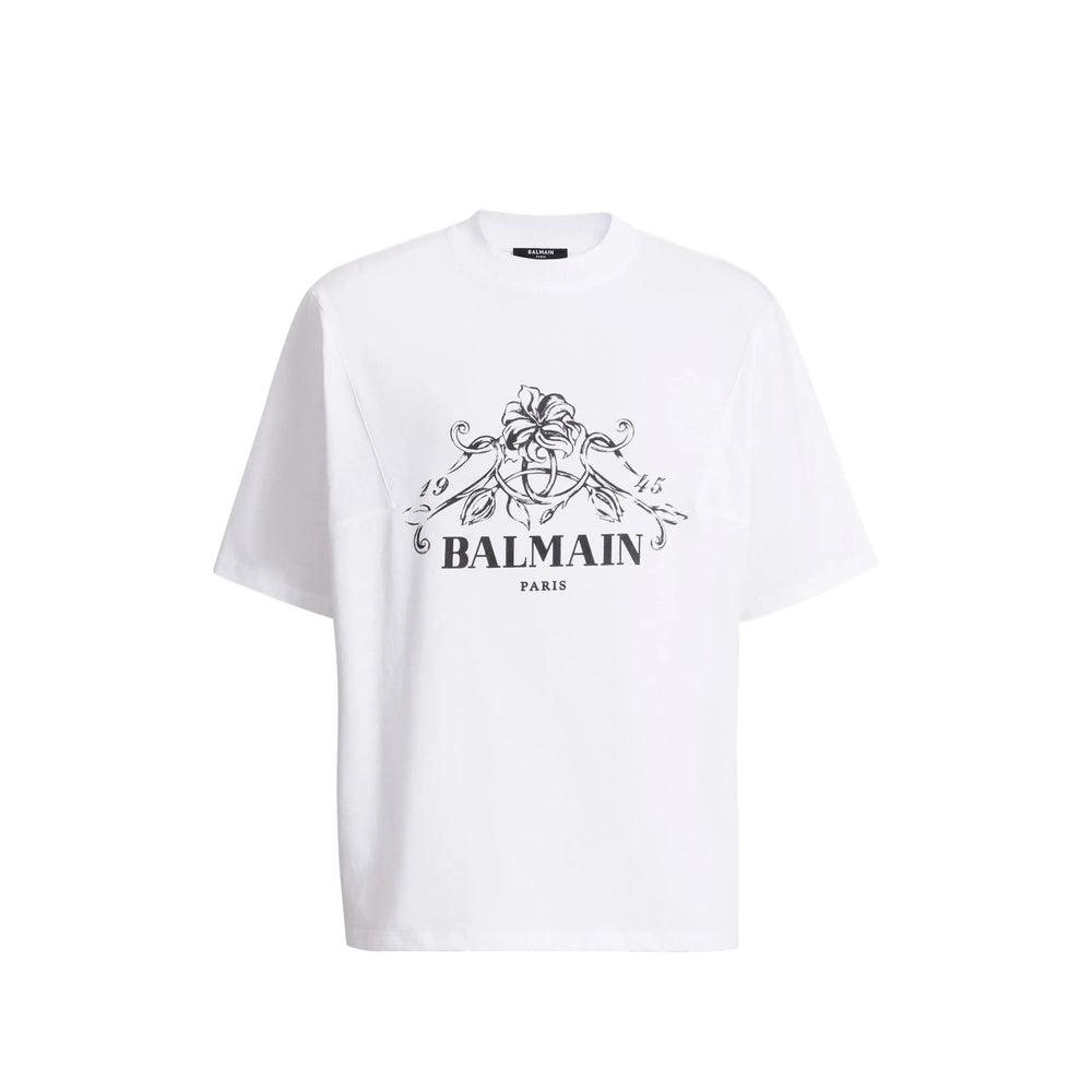 Balmain White T-Shirts & Vests - T-Shirts Men BALMAIN
