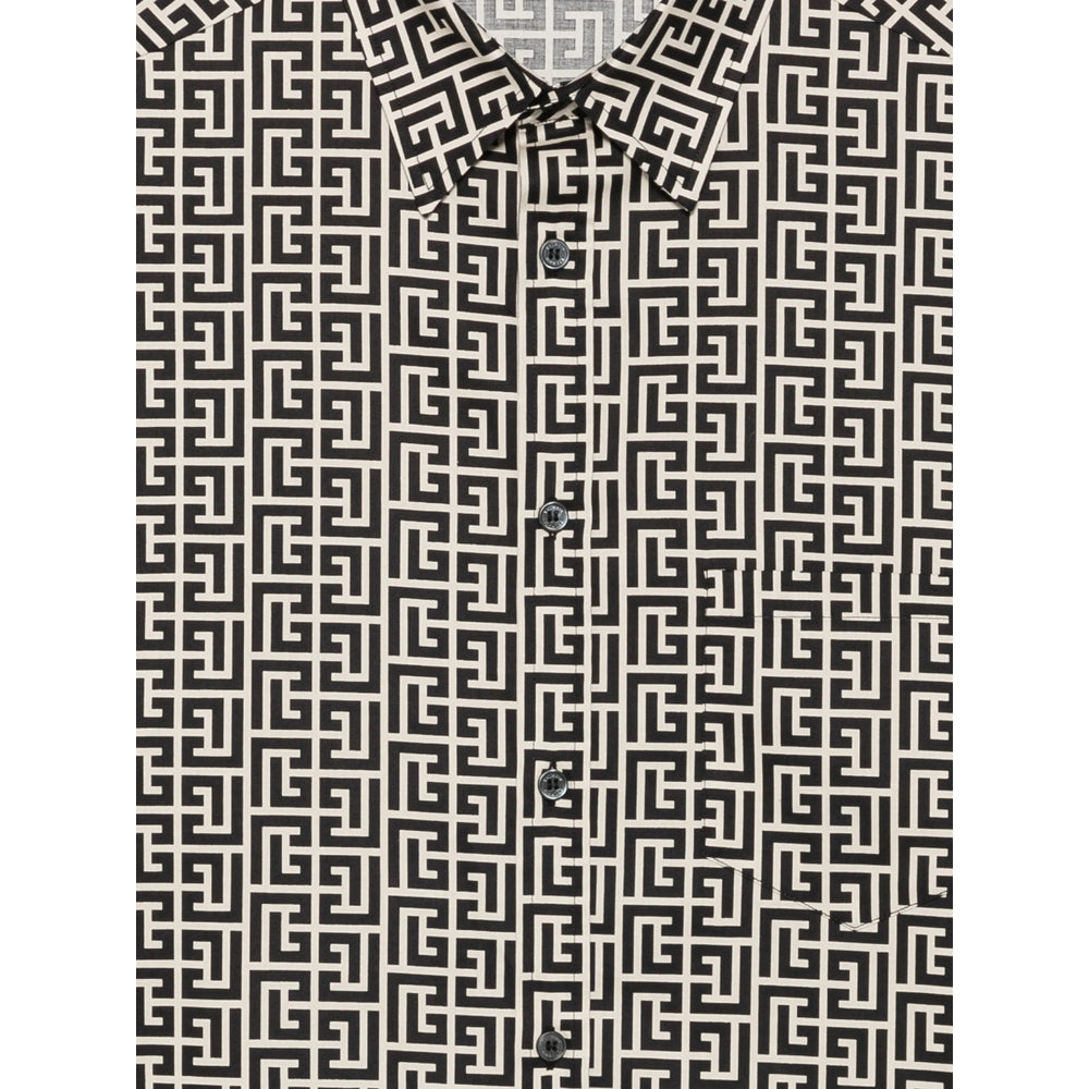 Balmain Black Shirts Men BALMAIN