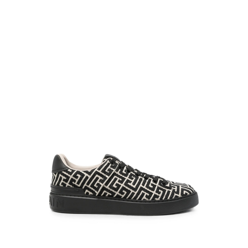Balmain Black Trainers - Low-Tops Men BALMAIN
