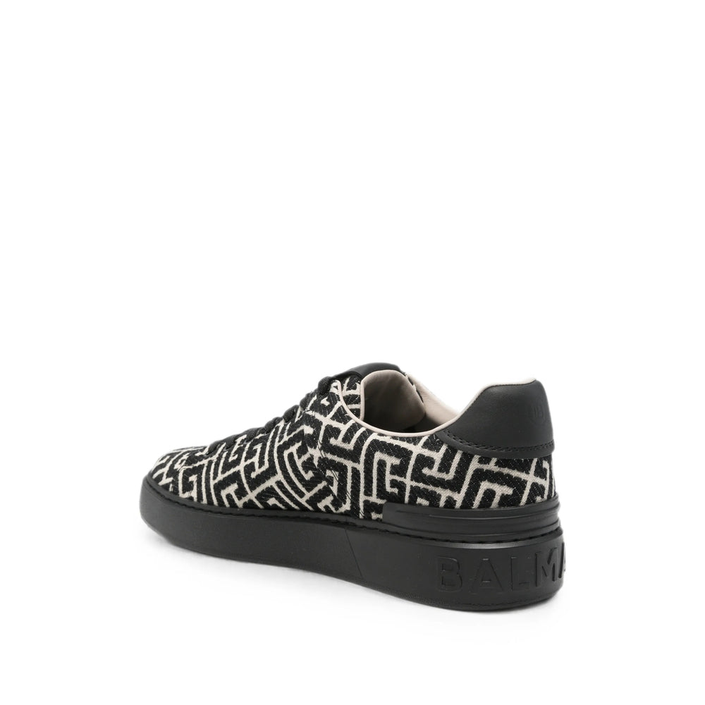 Balmain Black Trainers - Low-Tops Men BALMAIN