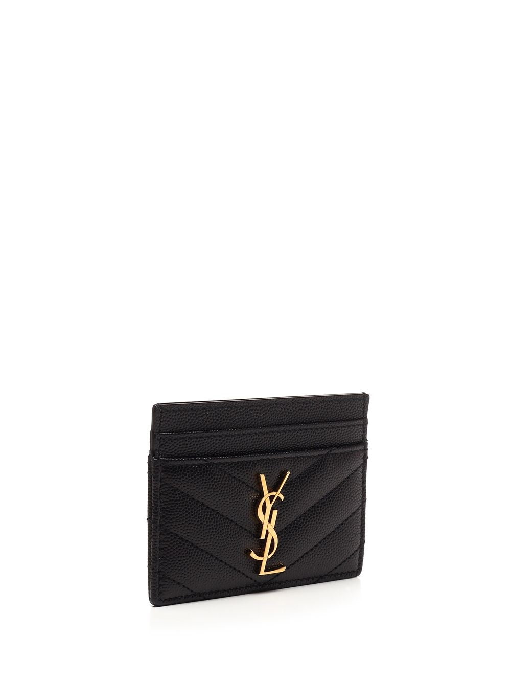 Saint Laurent Women Monogram Card Case SAINT LAURENT