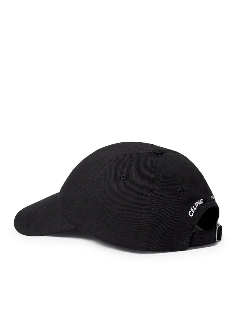 Celine Men Lightweight Cotton Twill Richelieu Cap CELINE