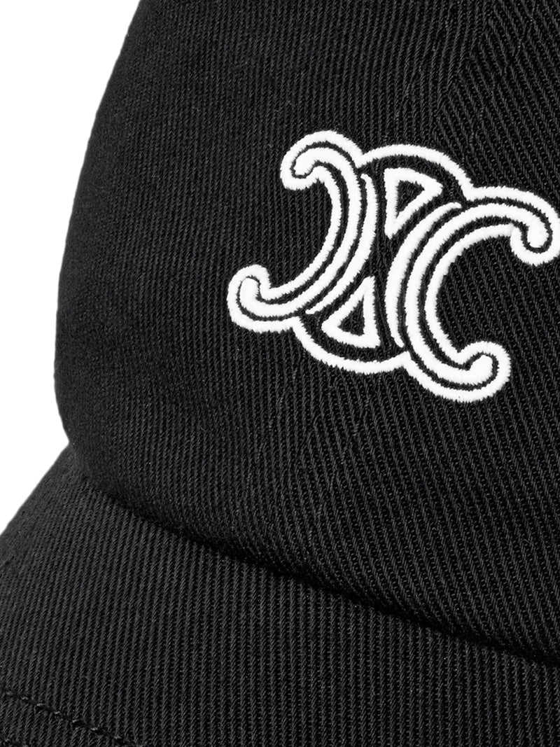 Celine Men Lightweight Cotton Twill Richelieu Cap CELINE