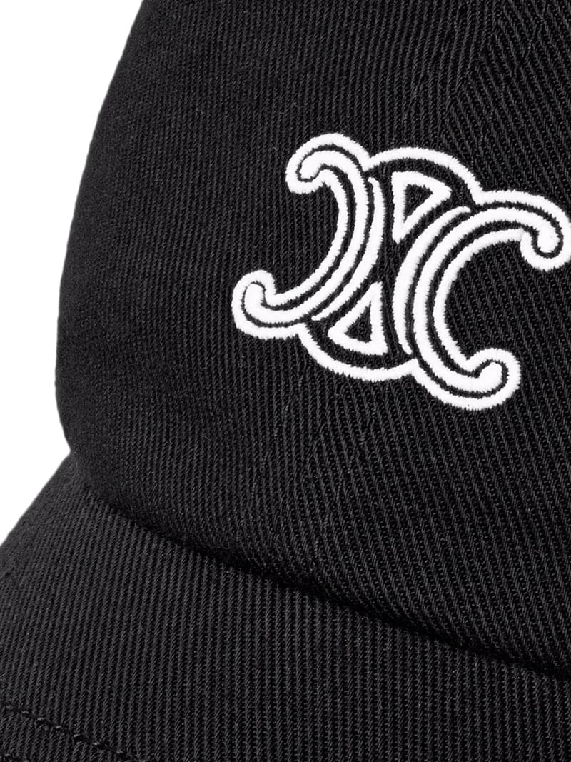 Celine Men Lightweight Cotton Twill Richelieu Cap CELINE