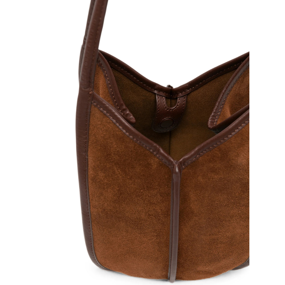 Hereu Brown Shoulder Bags Women HEREU