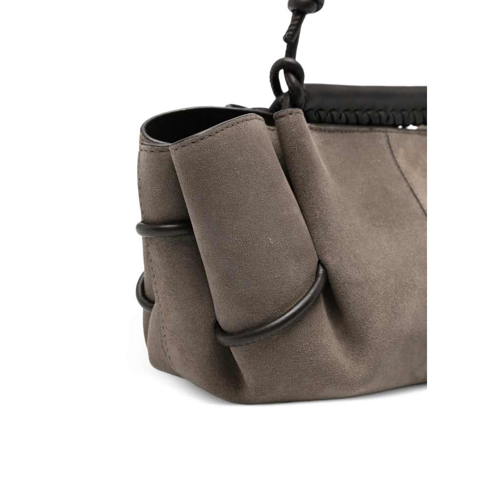 Hereu Grey Tote Bags Women HEREU