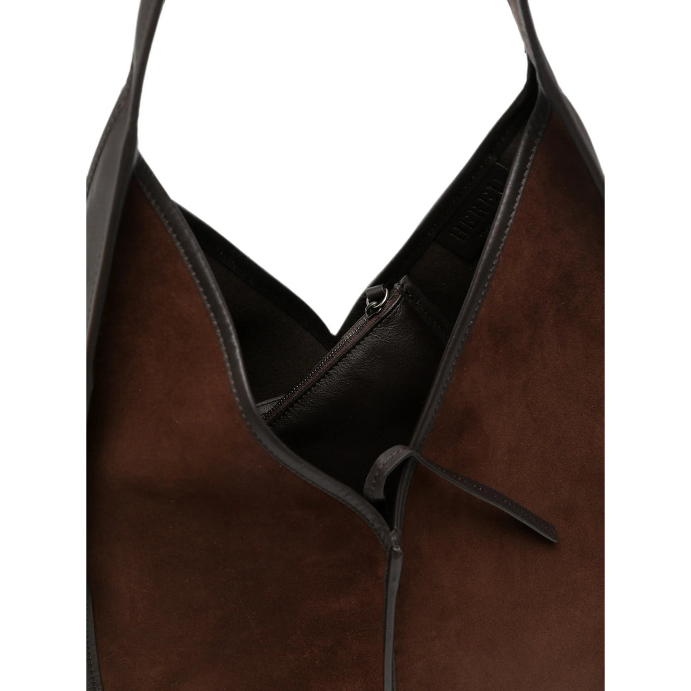 Hereu Brown Shoulder Bags Women HEREU