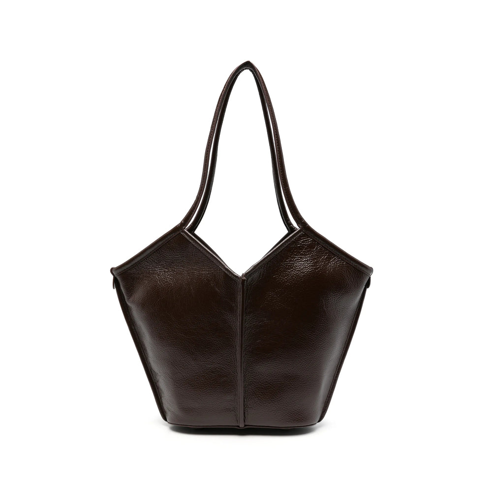 Hereu Brown Tote Bags Women HEREU
