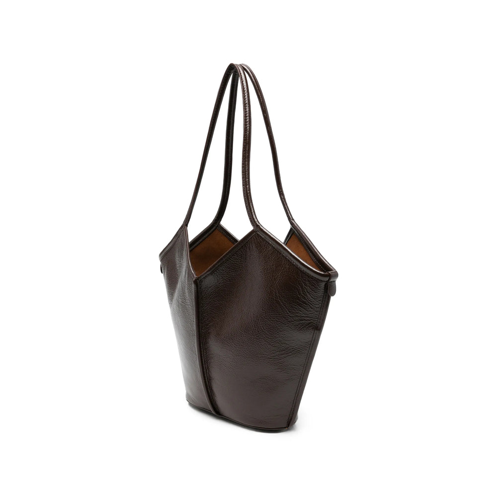 Hereu Brown Tote Bags Women HEREU