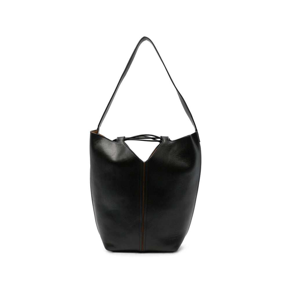 Hereu Black Bucket Bags Women HEREU
