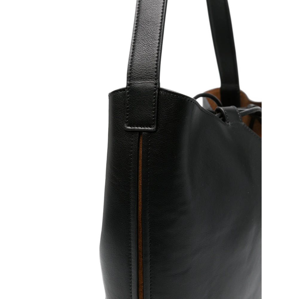 Hereu Black Bucket Bags Women HEREU
