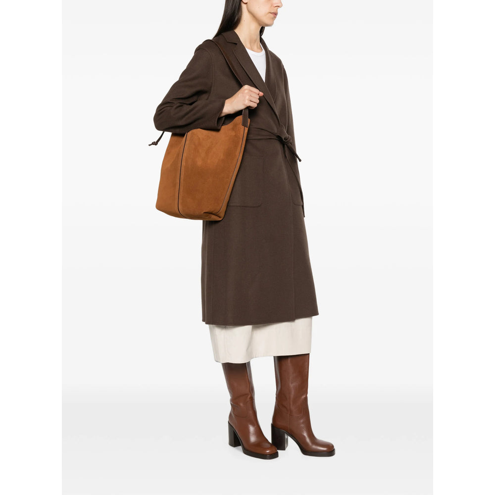 Hereu Brown Shoulder Bags Women HEREU