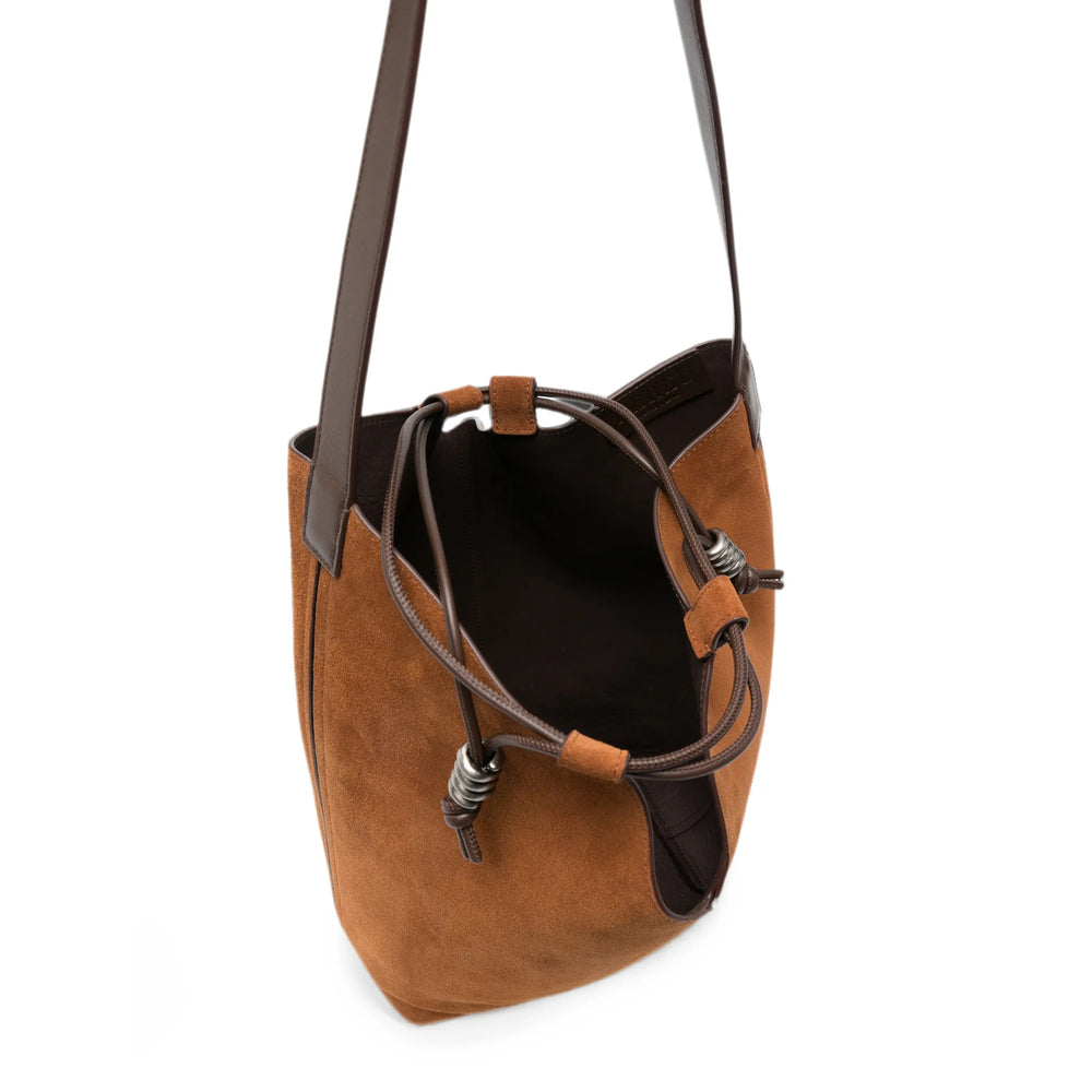 Hereu Brown Shoulder Bags Women HEREU