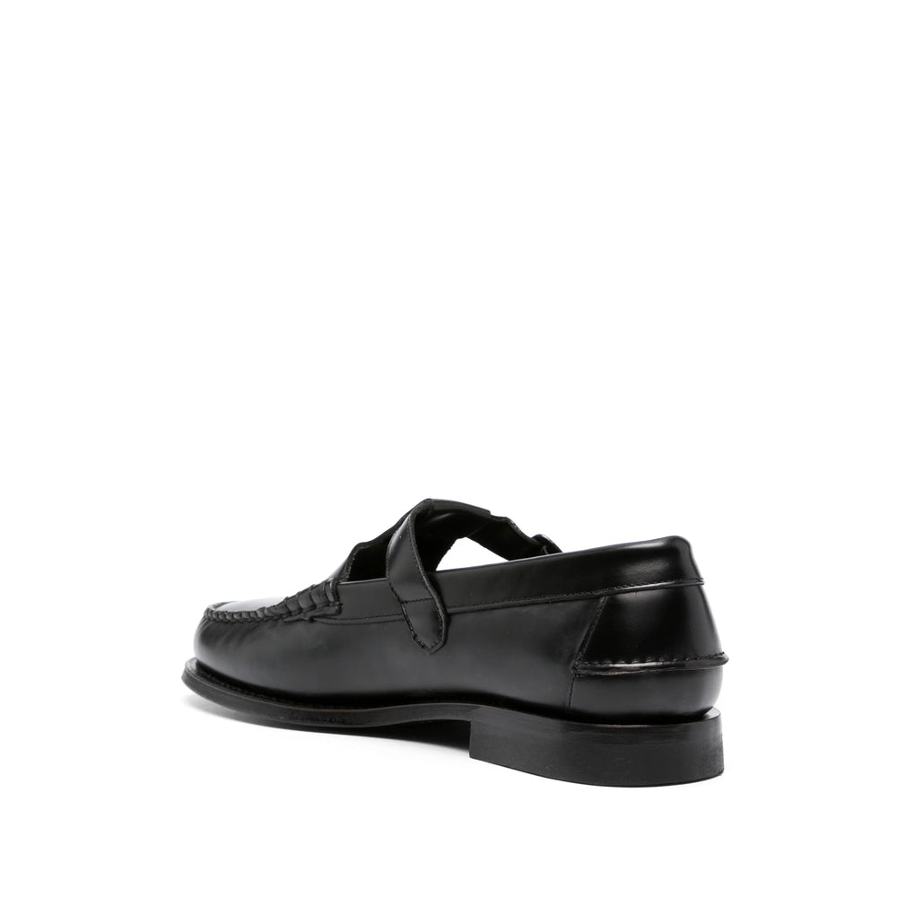 Hereu Black Boat Shoes Men HEREU