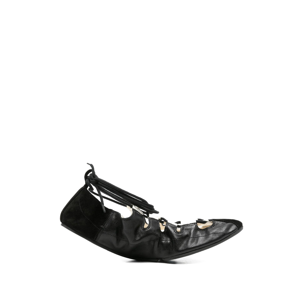 Alaïa Black Ballet Flats Women ALAIA