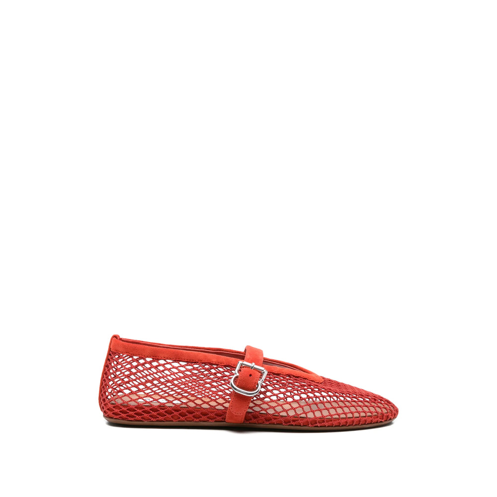 Alaïa Orange Ballet Flats Women
