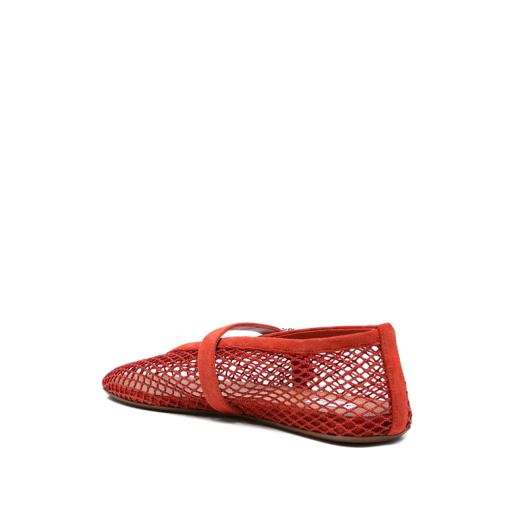 Alaïa Orange Ballet Flats Women