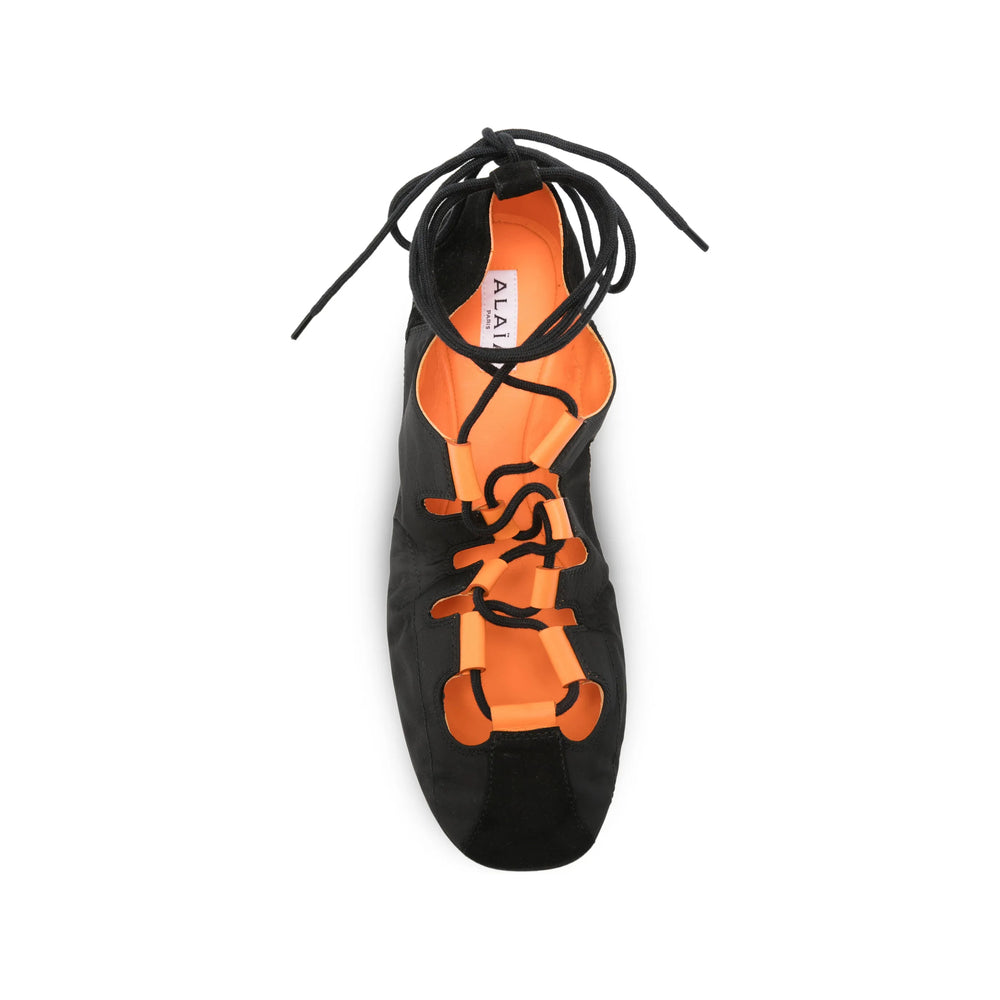 Alaïa Black Ballet Flats Women ALAIA