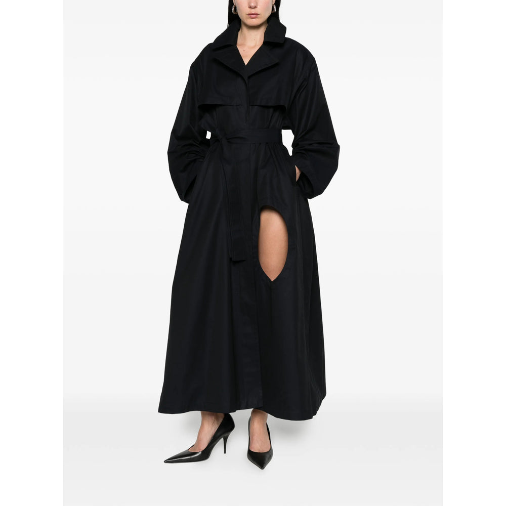 Alaïa Blue Coats - Trench & Raincoats Women ALAIA