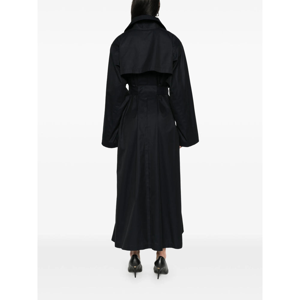 Alaïa Blue Coats - Trench & Raincoats Women ALAIA