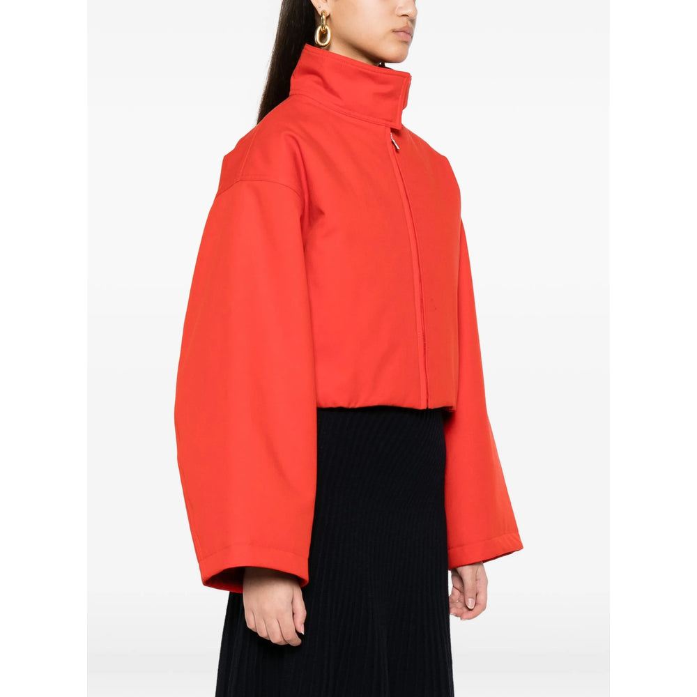 Alaïa Red Jackets - Cropped Jackets Women ALAIA