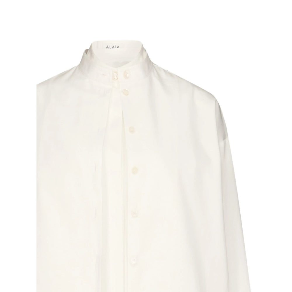 Alaïa White Tops - Shirts Women ALAIA