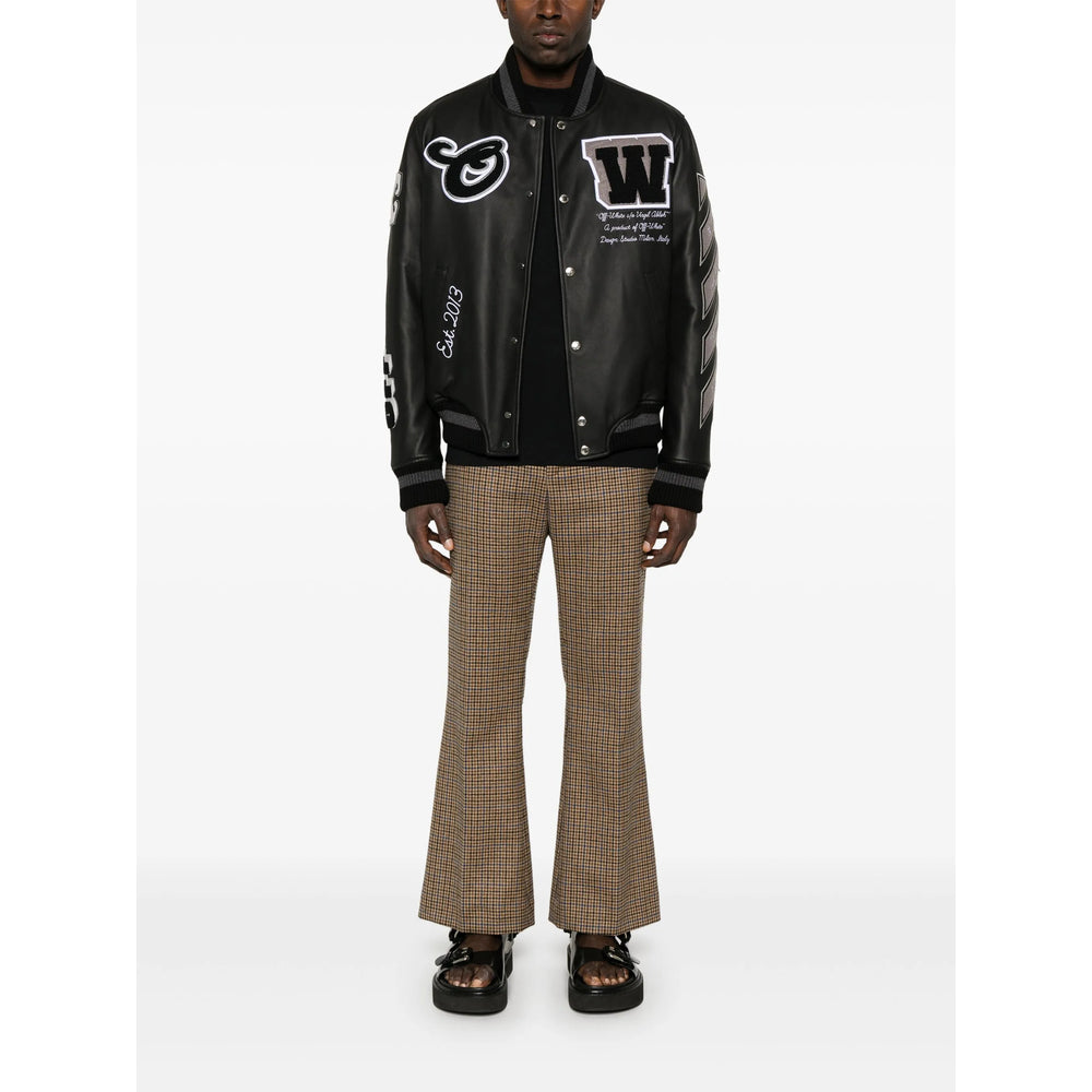 Off-White Black Jackets - Bomber Jackets Men OFF-WHITE