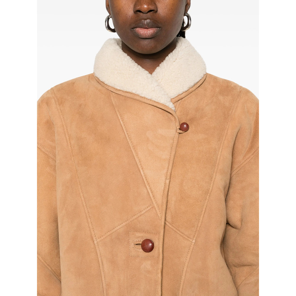 Blazé Milano Brown Jackets - Faux Fur & Shearling Jackets Women BLAZE MILANO