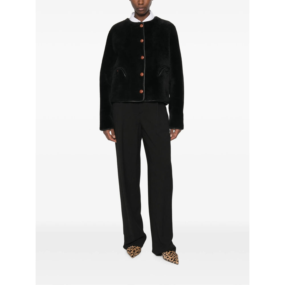 Blazé Milano Black Jackets - Faux Fur & Shearling Jackets Women BLAZE MILANO