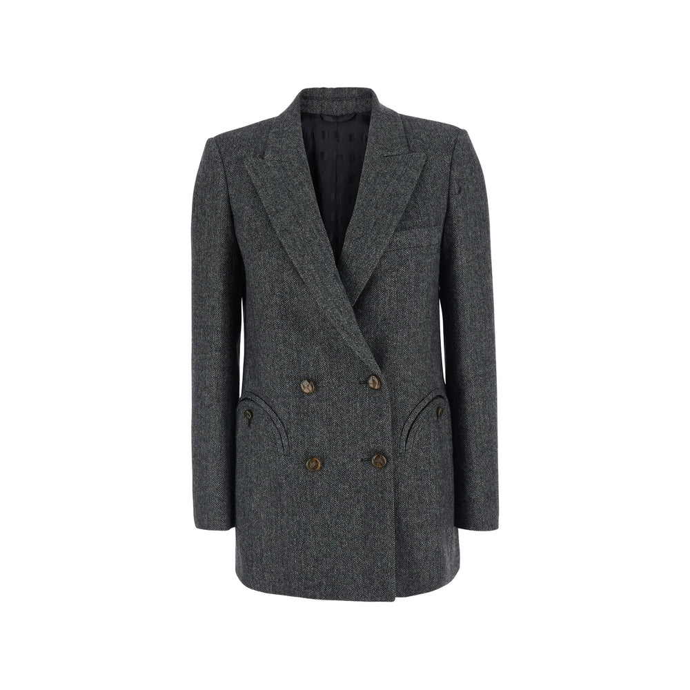Blazé Milano Grey Jackets - Blazers Women BLAZE MILANO