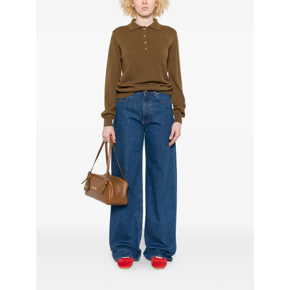 Blazé Milano Blue Denim - Wide-Leg Jeans Women BLAZE MILANO