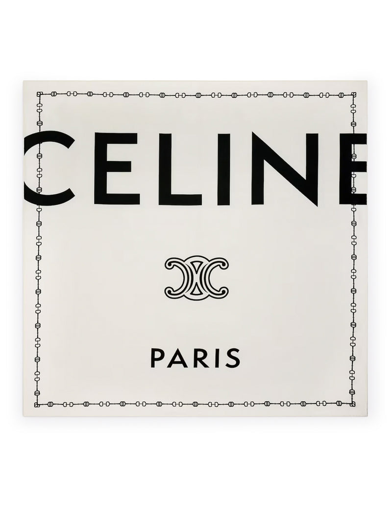 Celine Women Silk Twill Scarf CELINE