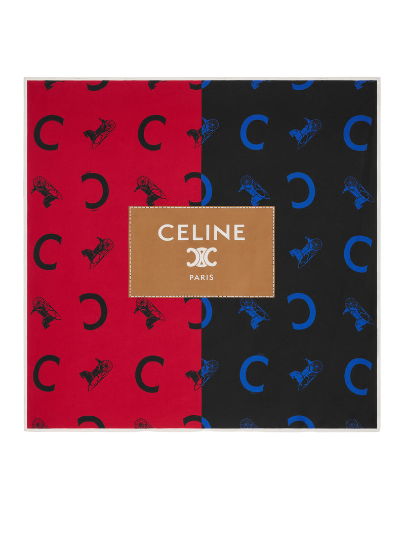 Celine Women Silk Twill Scarf CELINE