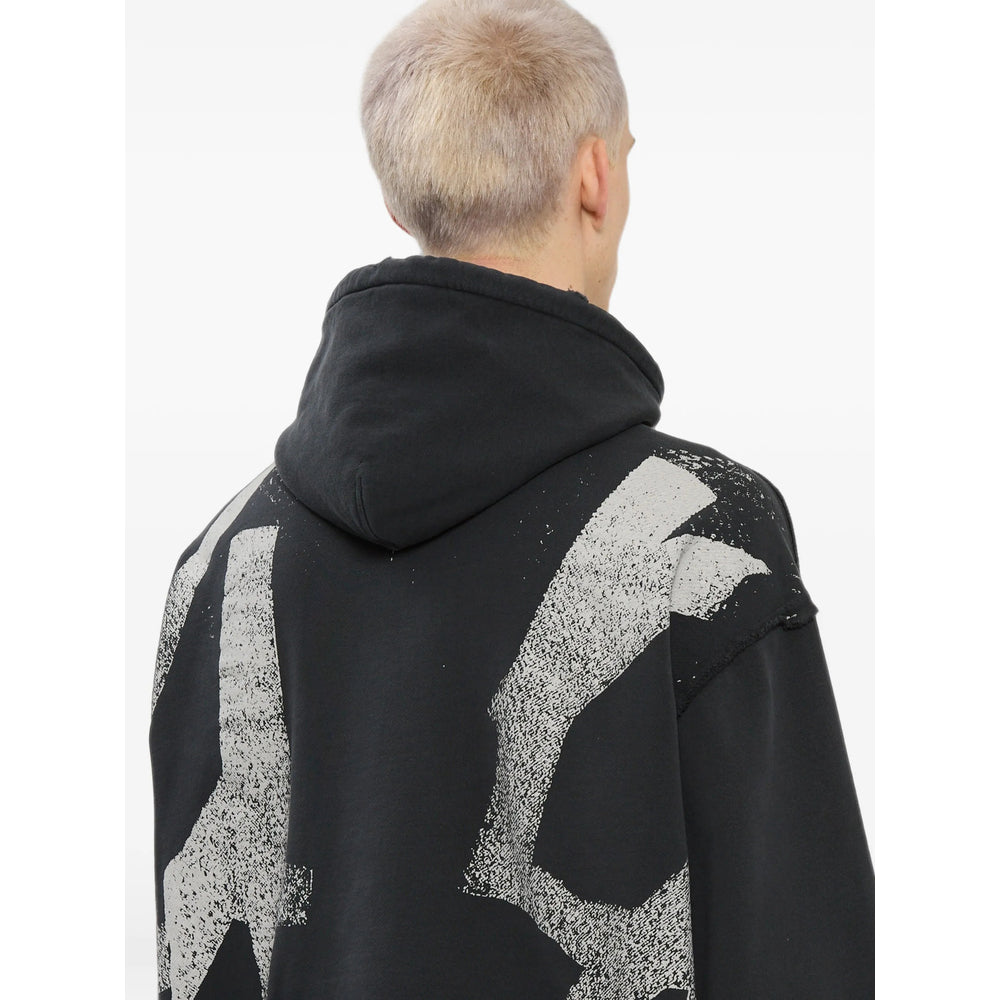 44 Label Group Black Sweaters & Knitwear - Hoodies Men 44 LABEL GROUP