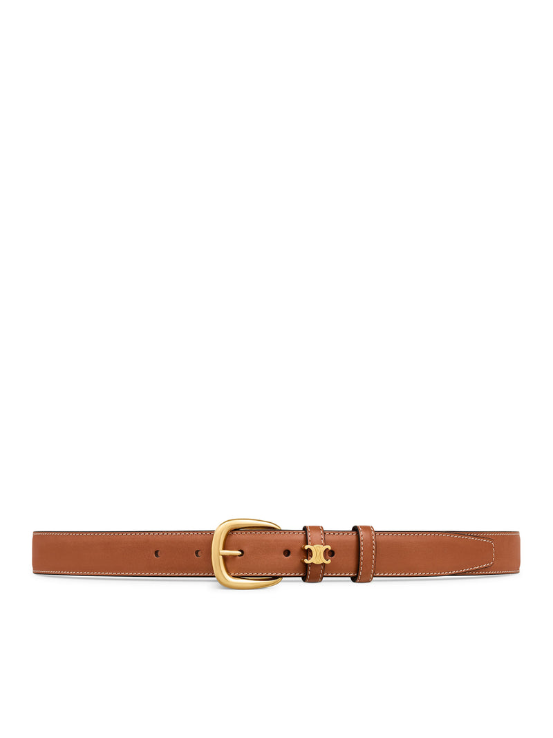 Celine Women Vivienne 25Mm Belt In Natural Calfskin CELINE