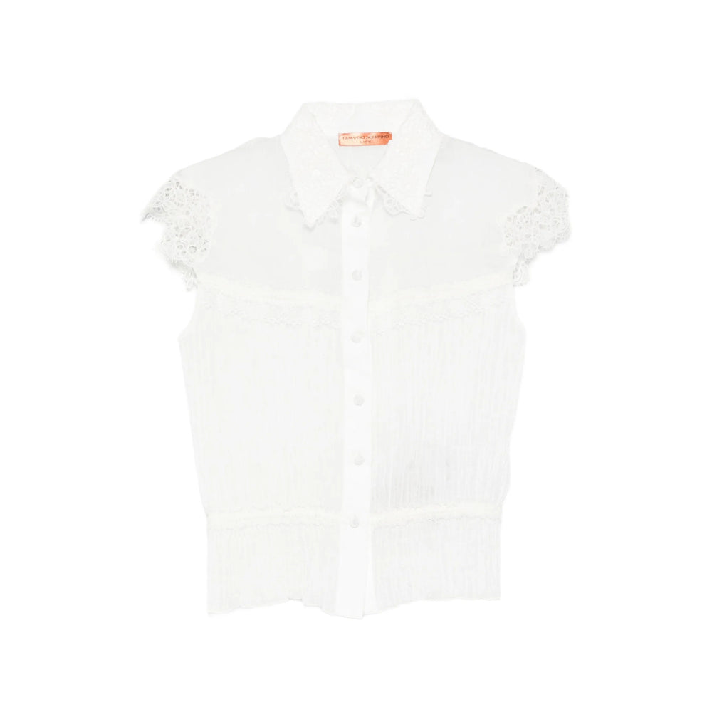 Ermanno Scervino White Tops - Blouses Women ERMANO SCERVINO