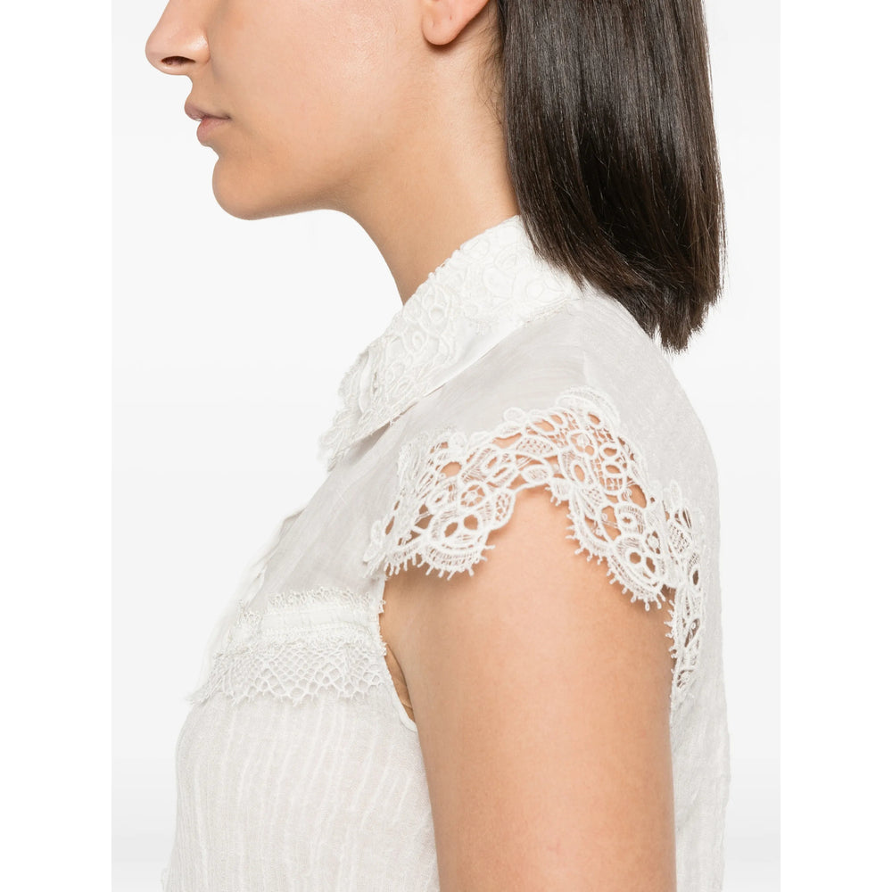 Ermanno Scervino White Tops - Blouses Women ERMANO SCERVINO
