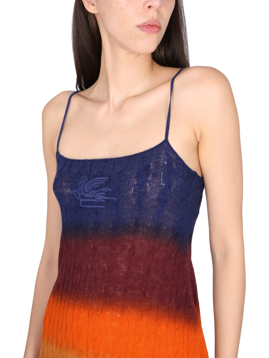 Etro Women Shaded Wool Mini Dress ETRO