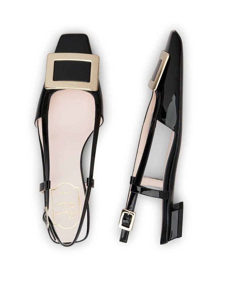 Roger Vivier Women Belle Vivier Patent Leather Slingback Ballerinas ROGER VIVIER