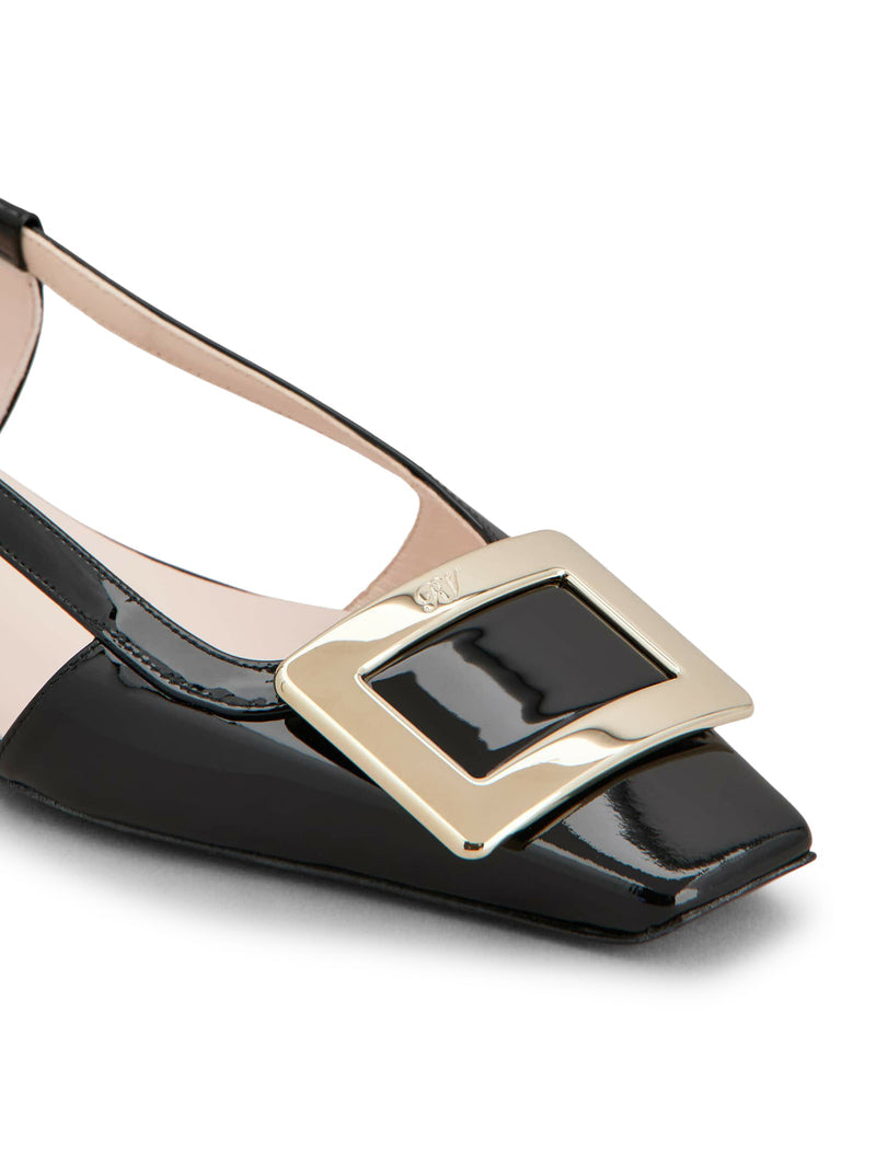 Roger Vivier Women Belle Vivier Patent Leather Slingback Ballerinas ROGER VIVIER