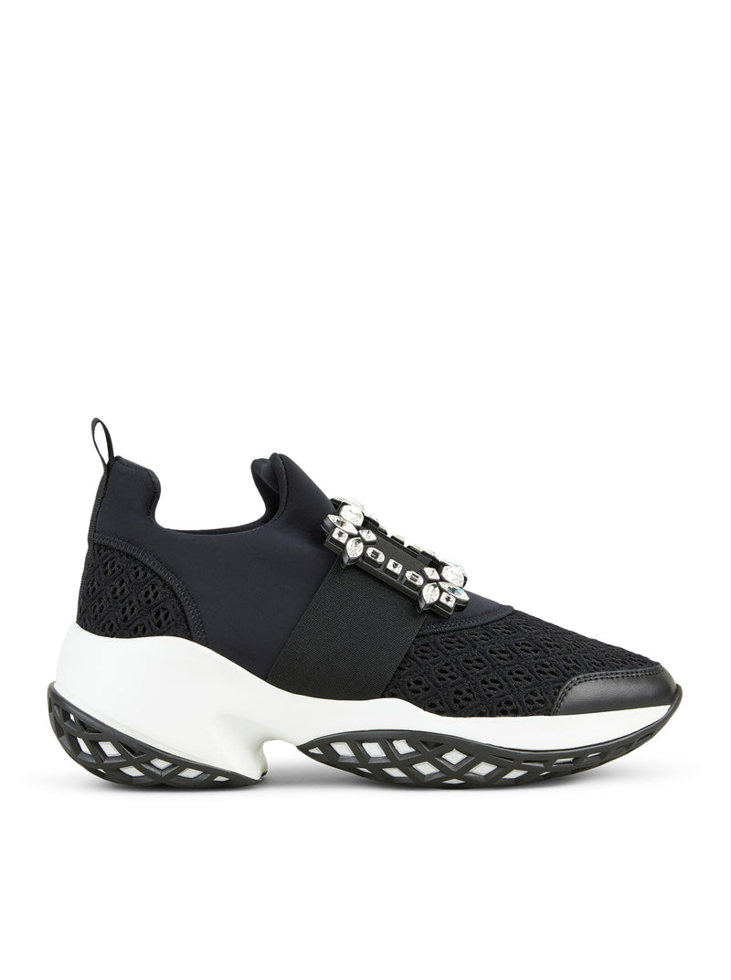 Roger Vivier Women Viv` Run Fabric Sneakers ROGER VIVIER