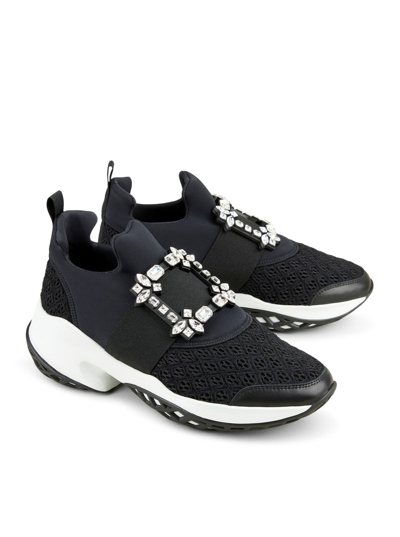 Roger Vivier Women Viv` Run Fabric Sneakers ROGER VIVIER