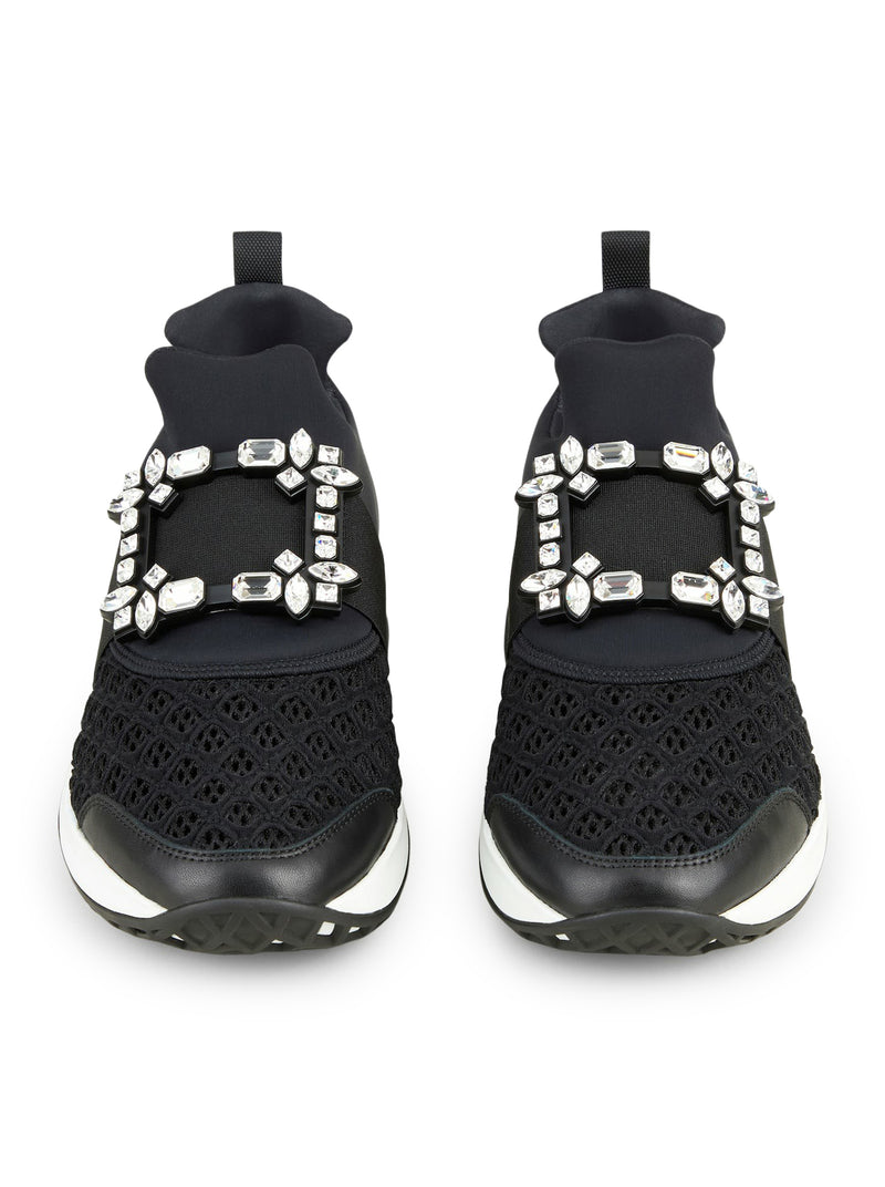 Roger Vivier Women Viv` Run Fabric Sneakers ROGER VIVIER