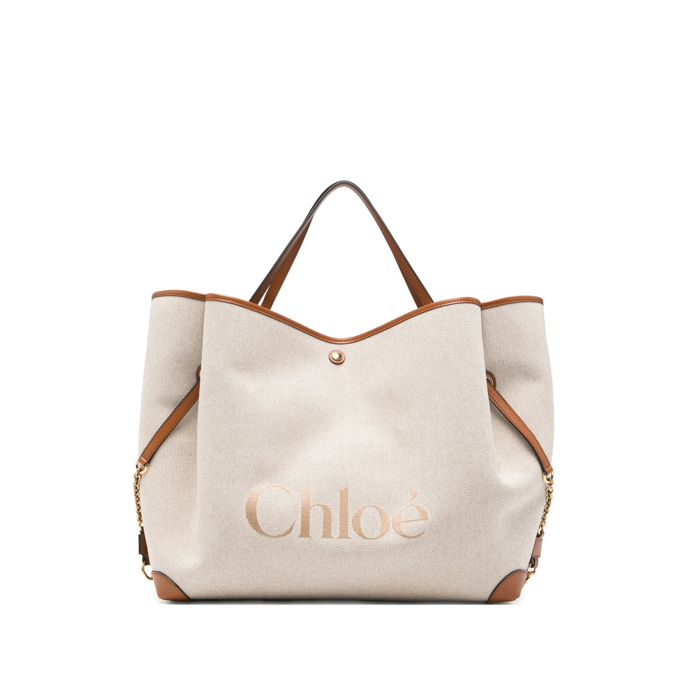 Chloé Neutrals Tote Bags Women CHLOE