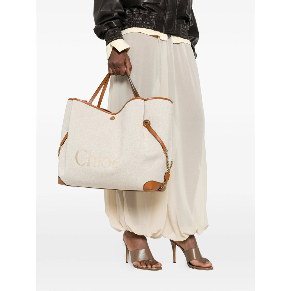 Chloé Neutrals Tote Bags Women CHLOE