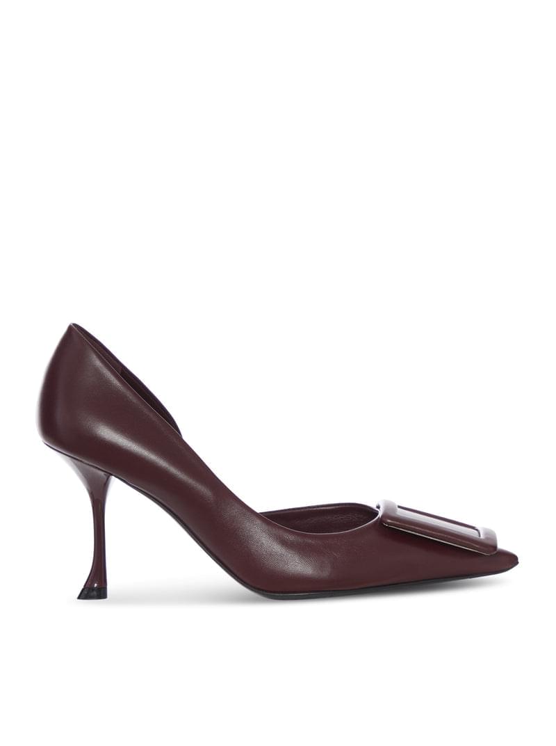 Roger Vivier Women Leather Décolleté With Tone-On-Tone Buckle ROGER VIVIER