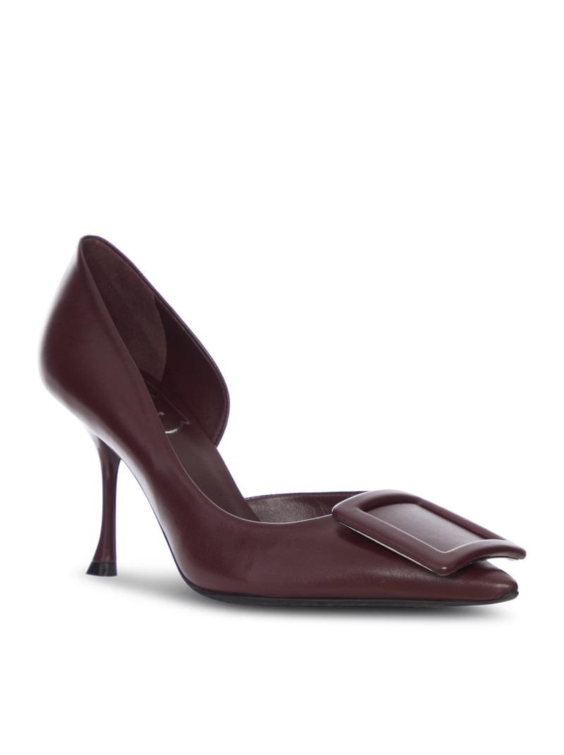 Roger Vivier Women Leather Décolleté With Tone-On-Tone Buckle ROGER VIVIER
