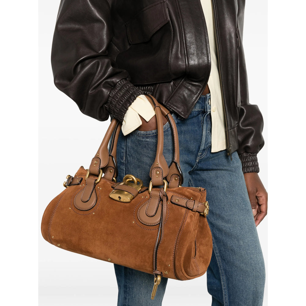 Chloé Brown Tote Bags Women CHLOE