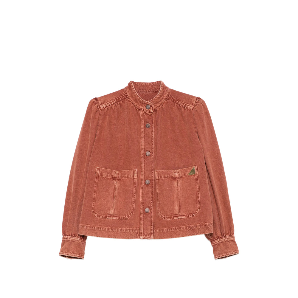 Chloé Brown Jackets - Denim Jackets Women CHLOE